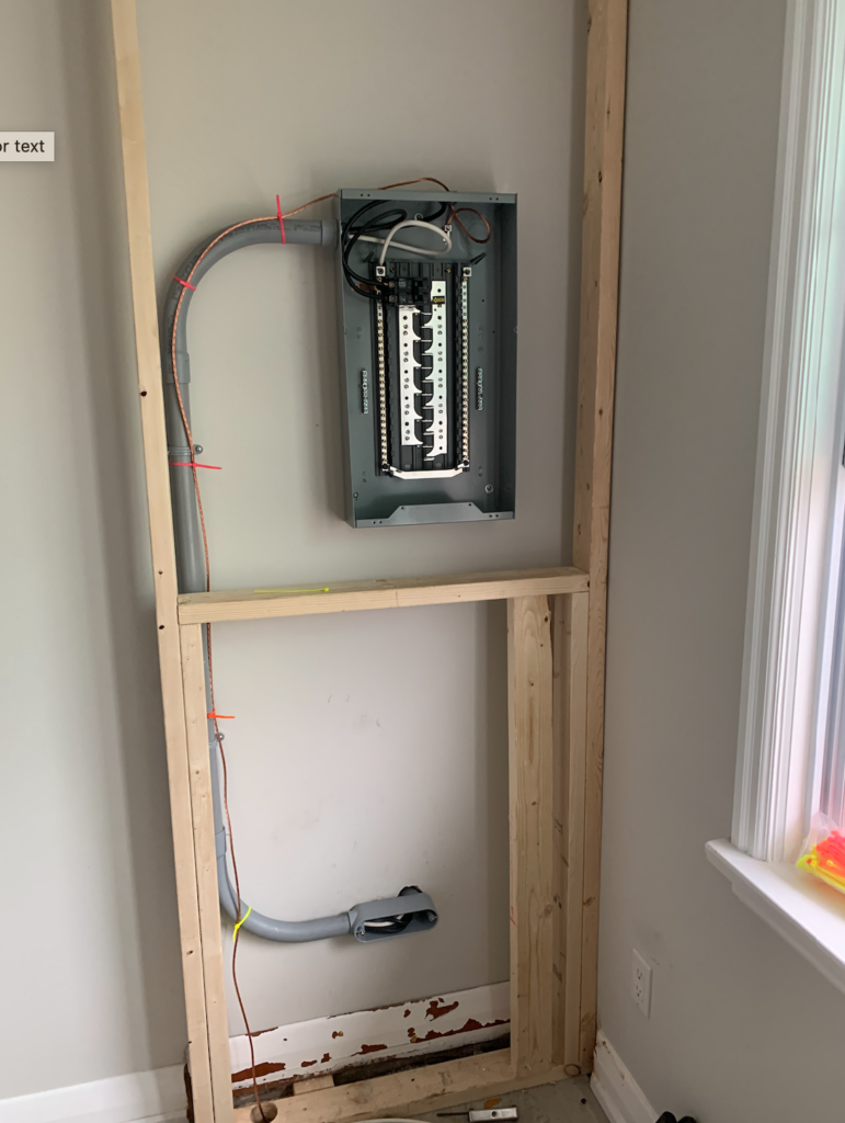 New 200 amp electrical panel installation in East Credit, Mississauga