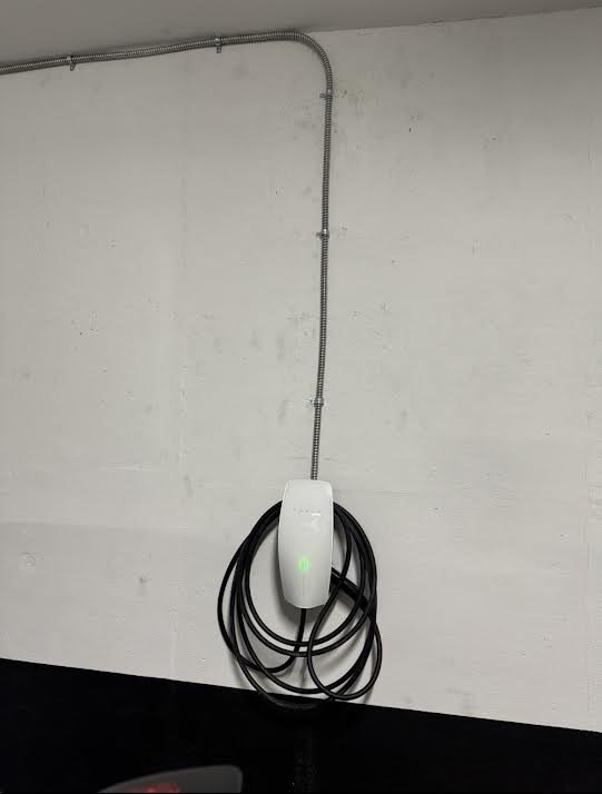 Home EV charger installation completed by JAC Electric in Mississauga